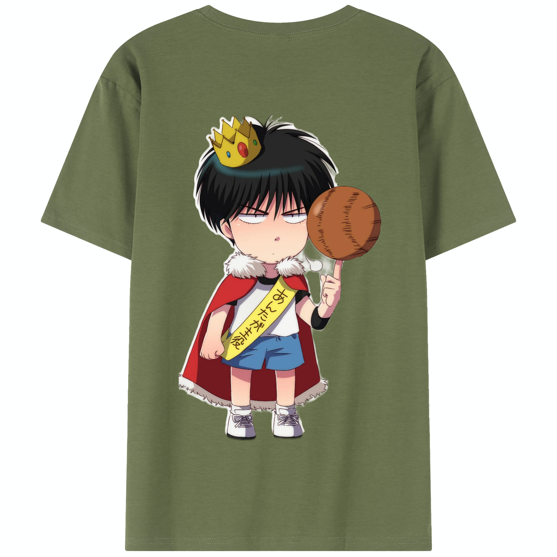 SLAM DUNK／スラムダンク 綿100％半袖Tシャツ（背面プリント）